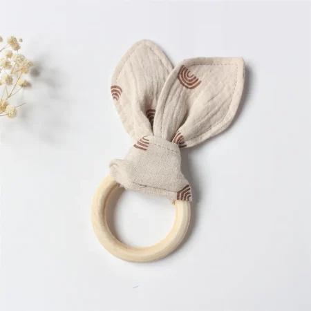 μπεζ Μασητικό παιχνίδι Ουράνιο Τόξο itsababybox.gr