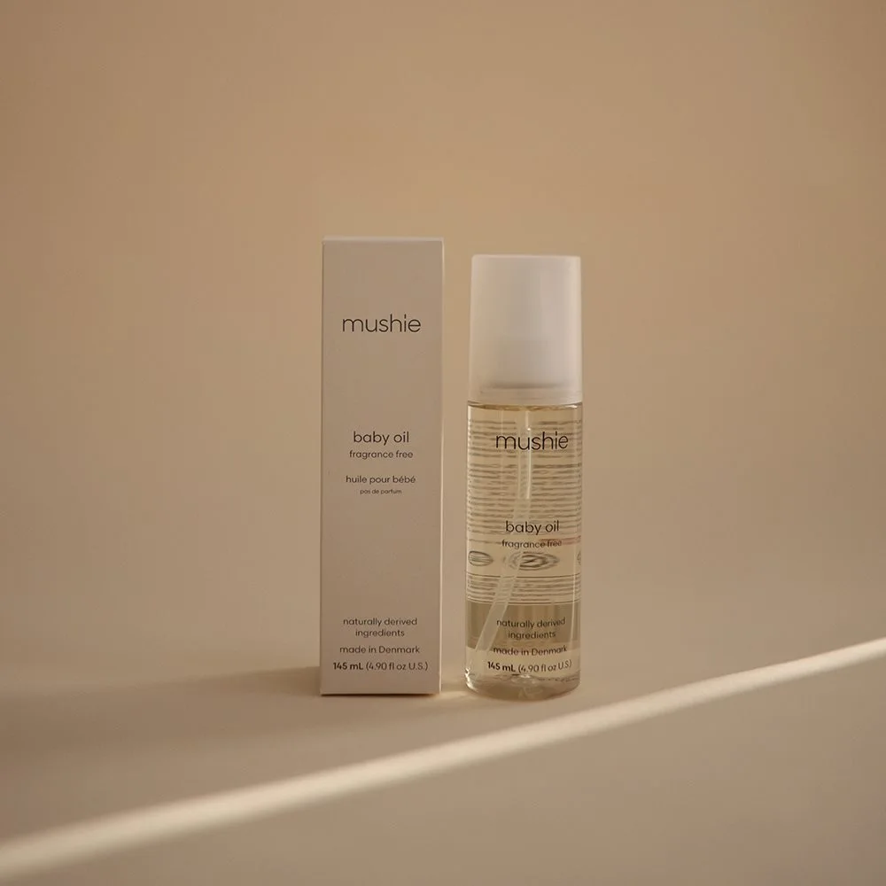 Mushie Baby Oil - Eνυδατικό Λάδι Χωρίς Άρωμα babybox
