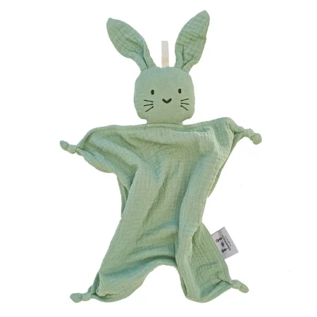 Summerville Organic Πανάκι Παρηγοριάς από Οργανικό Βαμβάκι Cuddly Rabbit cameo green babybox