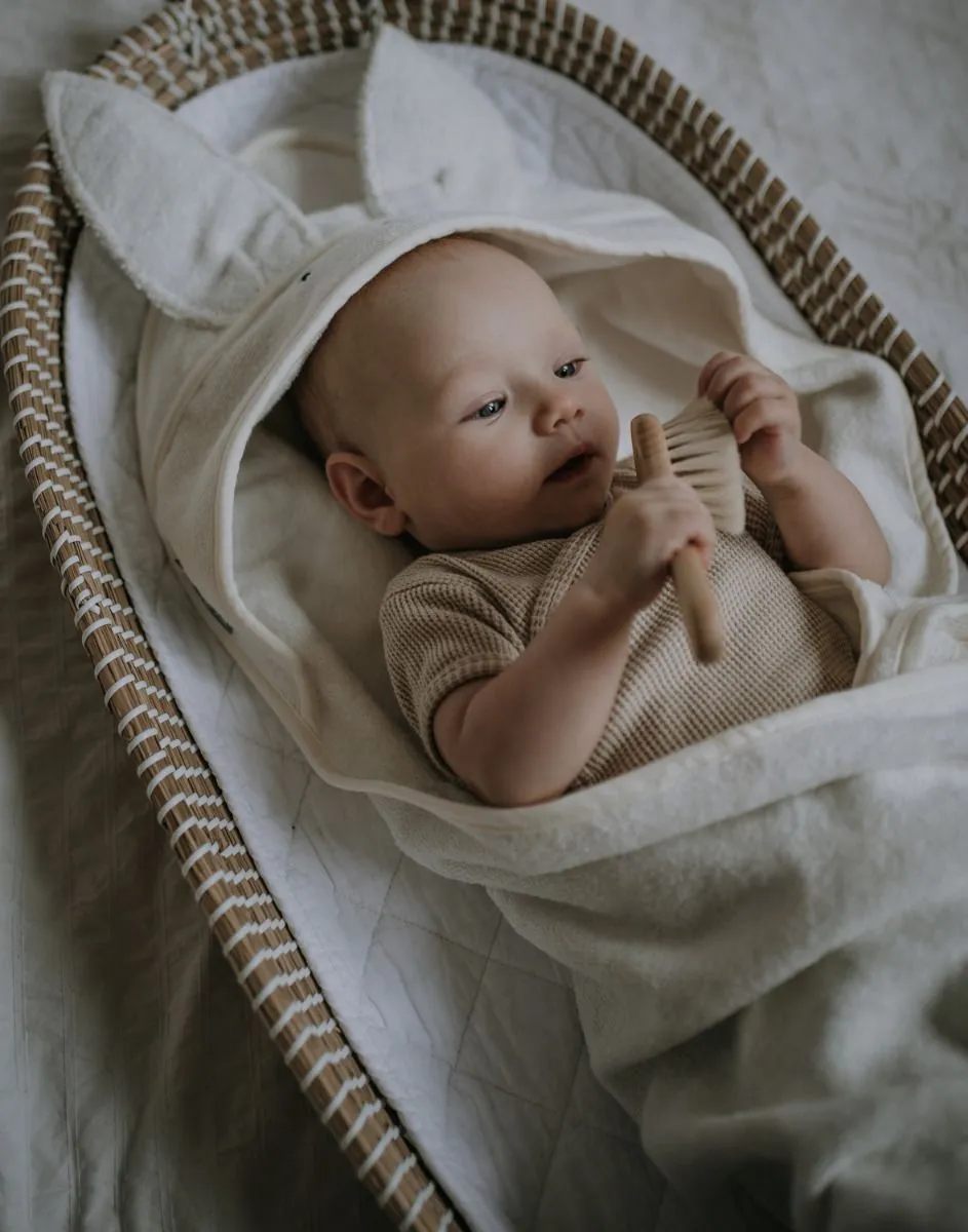 My Memi Χαλαρωτική Βρεφική Βούρτσα Μαλλιών με Φυσικές Τρίχες babybox.gr