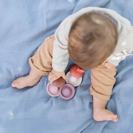 Summerville Organic Βρεφικό παιχνίδι Stacking toy apple babybox