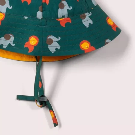 Little Green Radicals Καπελάκι Ηλίου Διπλής όψης Wild baby box