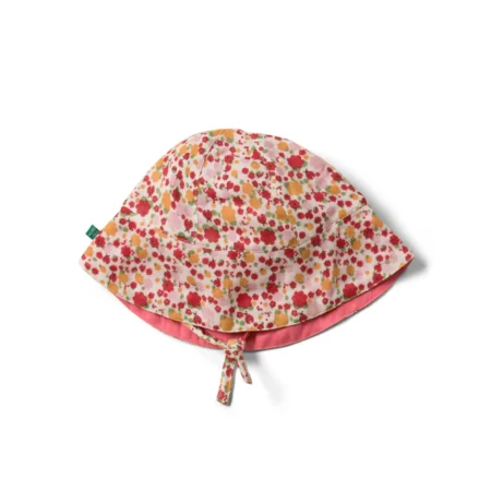 Little Green Radicals Βρεφικό Καπέλο Ηλίου Διπλής όψης Ladybird Days baby box