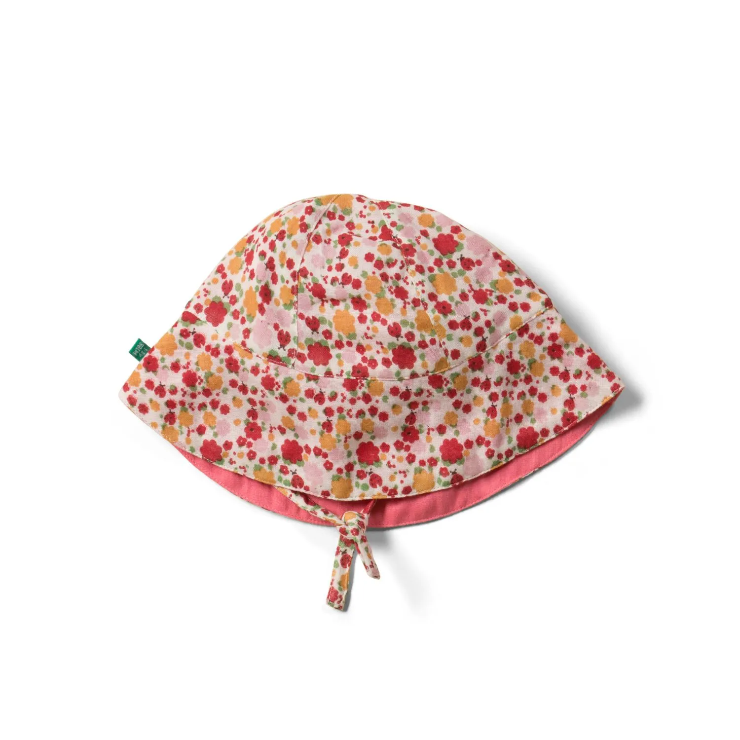 Little Green Radicals Βρεφικό Καπέλο Ηλίου Διπλής όψης Ladybird Days baby box