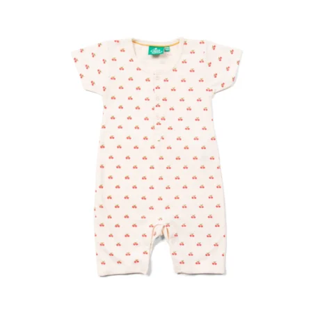 Little Green Radicals Οργανικό Βρεφικό Φορμάκι Cherry baby box