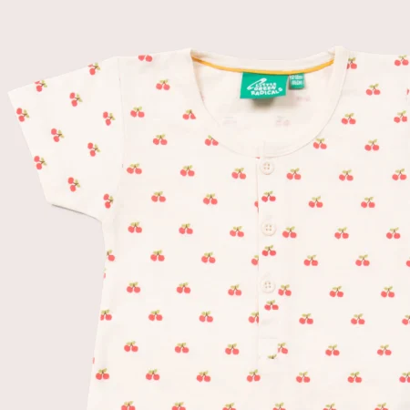 Little Green Radicals Οργανικό Βρεφικό Φορμάκι Cherry baby box