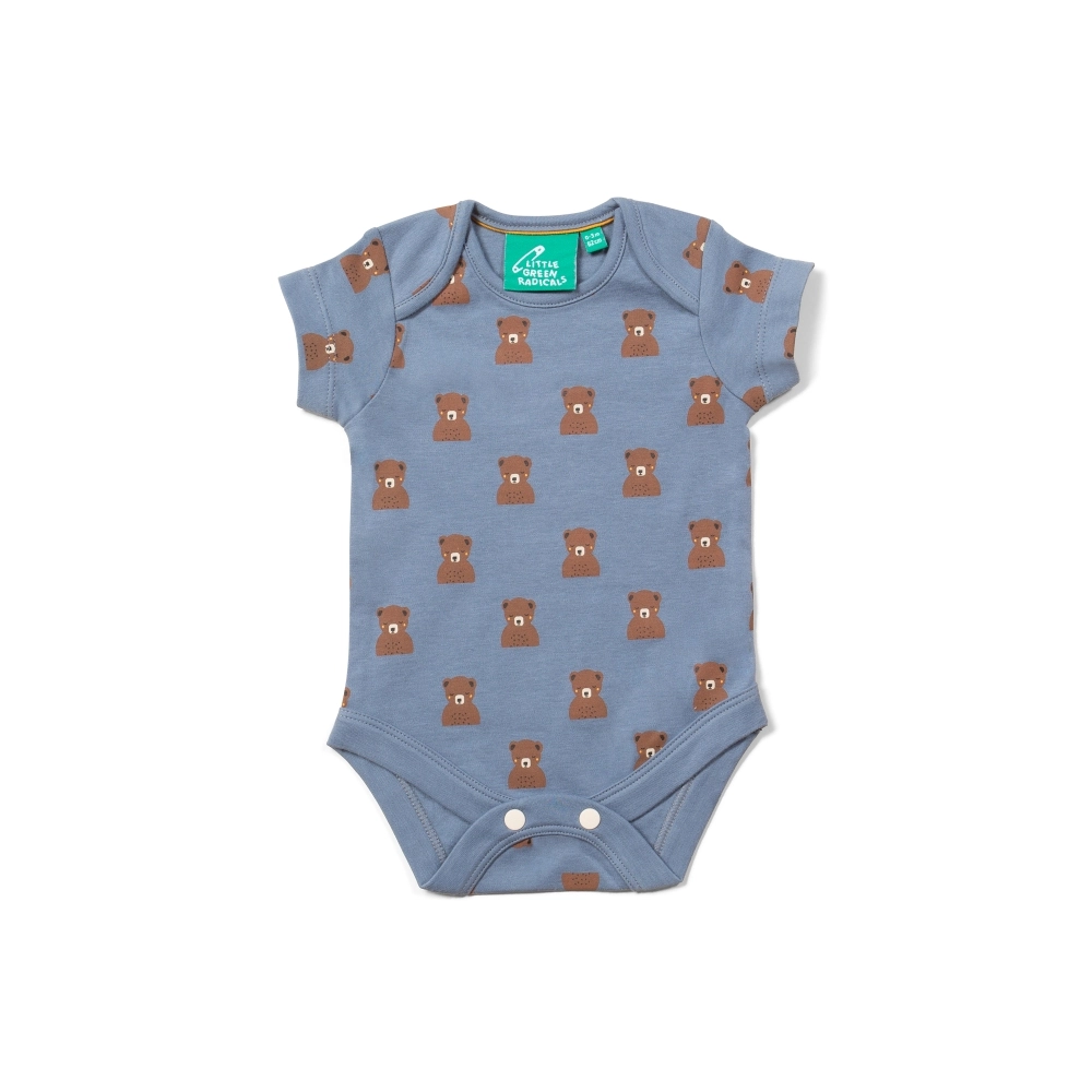 Little Green Radicals Οργανικό Βρεφικό Κορμάκι Little Bears baby box