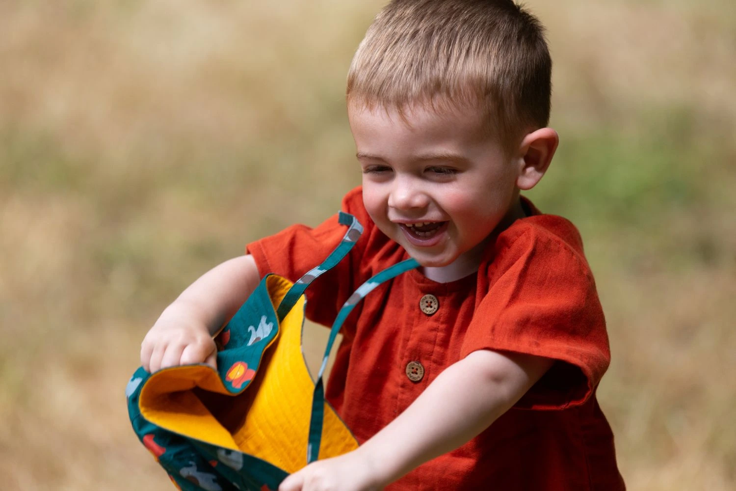 Little Green Radicals Καπελάκι Ηλίου Διπλής όψης Wild baby box