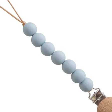 Mushie κλιπ πιπίλας σιλικόνης Halo Cloud baby box