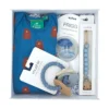 μπλε βρεφικό σετ δώρου babybox.gr