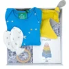 βρεφικό σετ δώρου με αστεράκια baby box